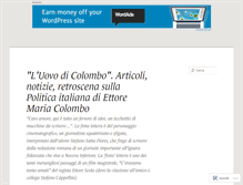 Tablet Screenshot of ettorecolombo.com